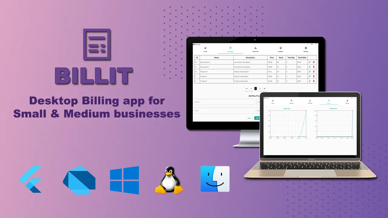 BILLIT - Billing Application for Desktop